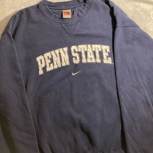 vintage nike penn state crewneck